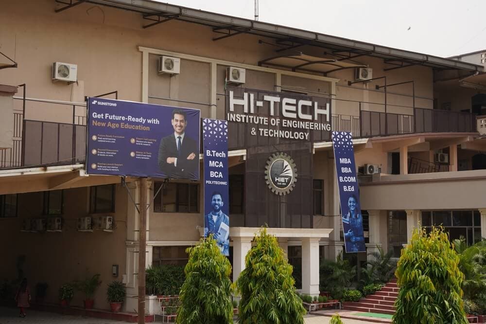 HiTech Group of Institutions campus exterior, Ghaziabad