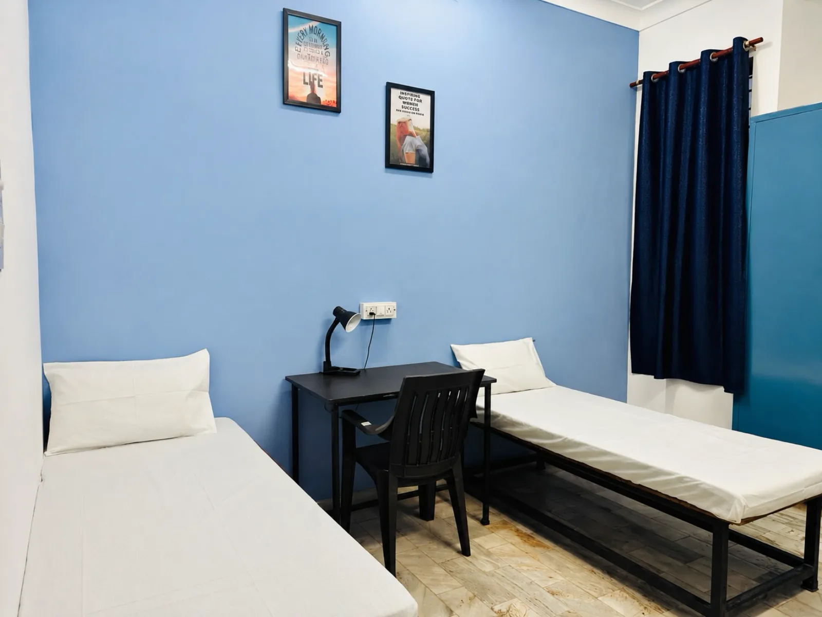 Demo 2 sharing room, girls hostel, HiTech Ghaziabad